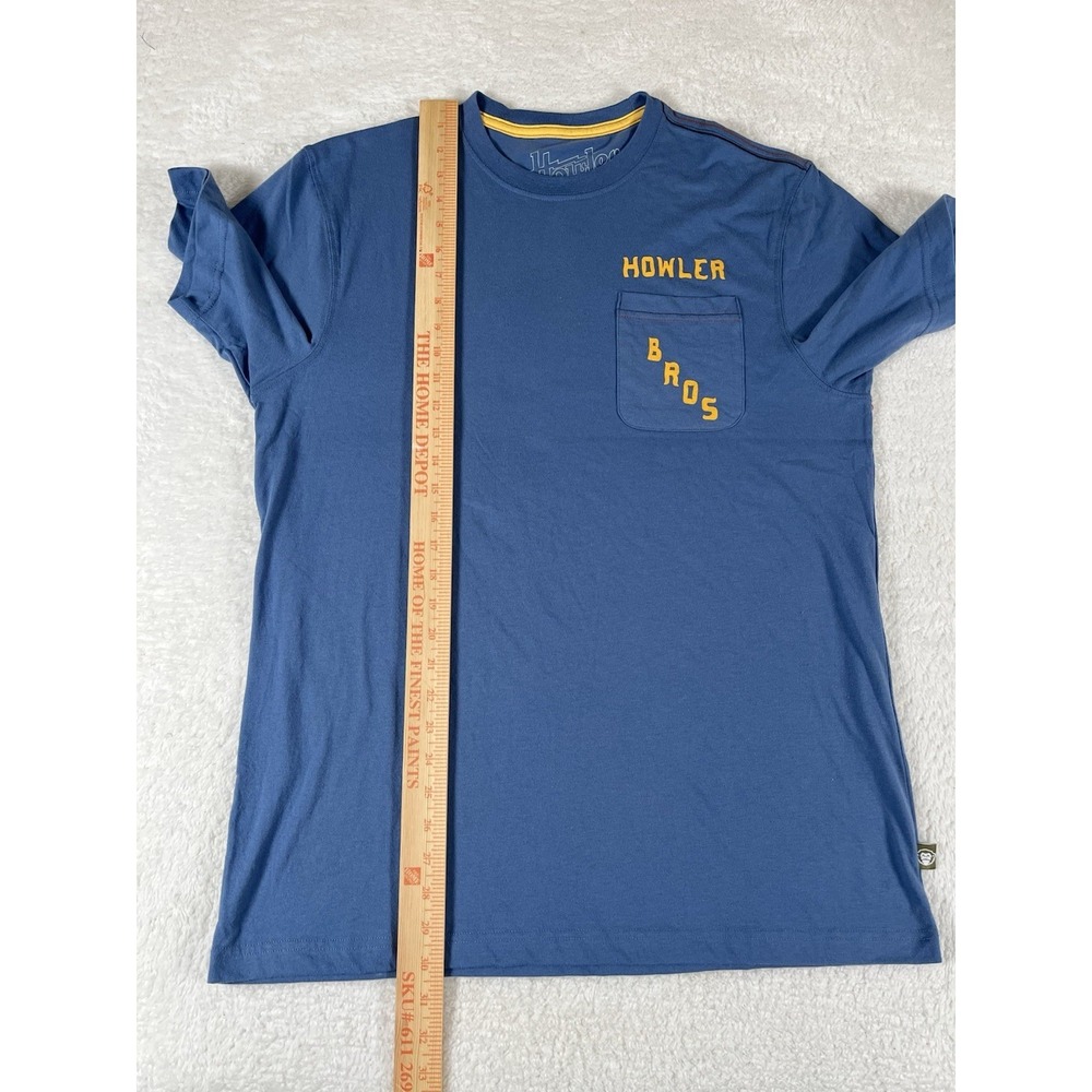 Howler Bros Prickly Pear Blue Graphic Crew Neck S/S T Shirt Men's Sz Lg NWT - Picture 10 of 10